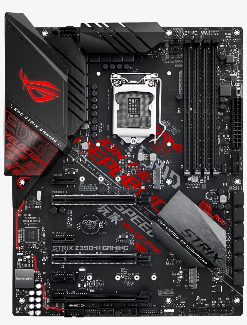Storage Capability Is Rather Standard As Far As Strix - Asus Rog Strix B250g Gaming Motherboard, transparent png