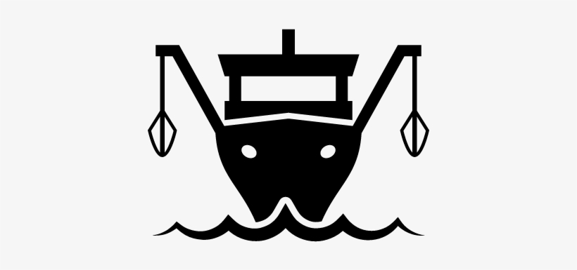 Fishing Boat Vector - Icono Pesca Png, transparent png