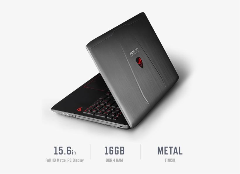 Maximum Gaming Performance, Attentive Design, Flawless - Asus Rog Gl552vw Png, transparent png