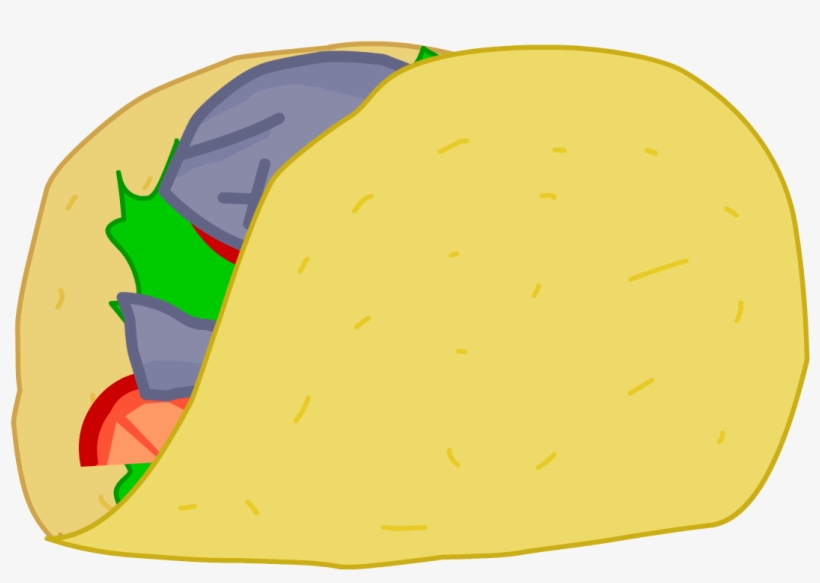 Taco Clipart Battle For Dream Island - Taco, transparent png