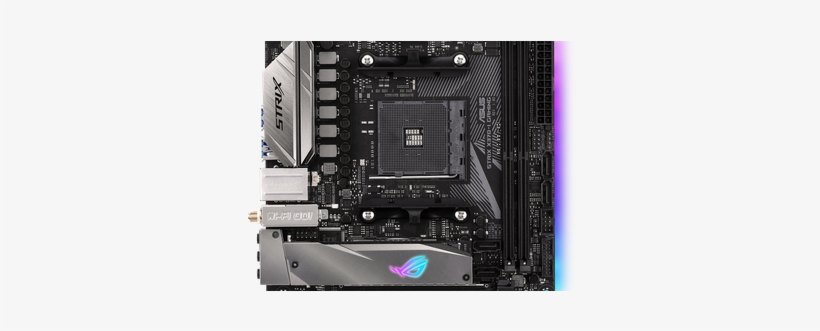 Asus Rog Strix X370-i Gaming Review - Asus Rog Strix X370 I Gaming, transparent png
