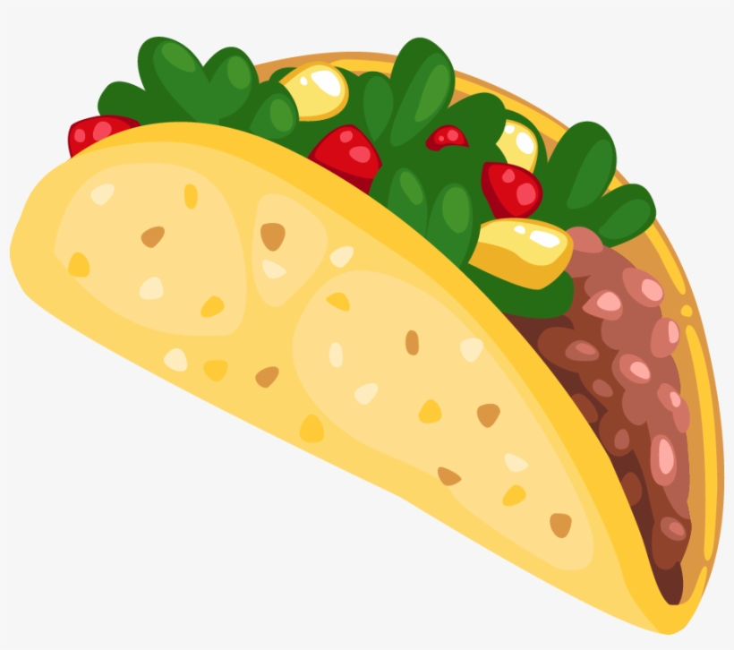 Cartoon Taco Clip Art 3 Clipartcow - Clip Art, transparent png