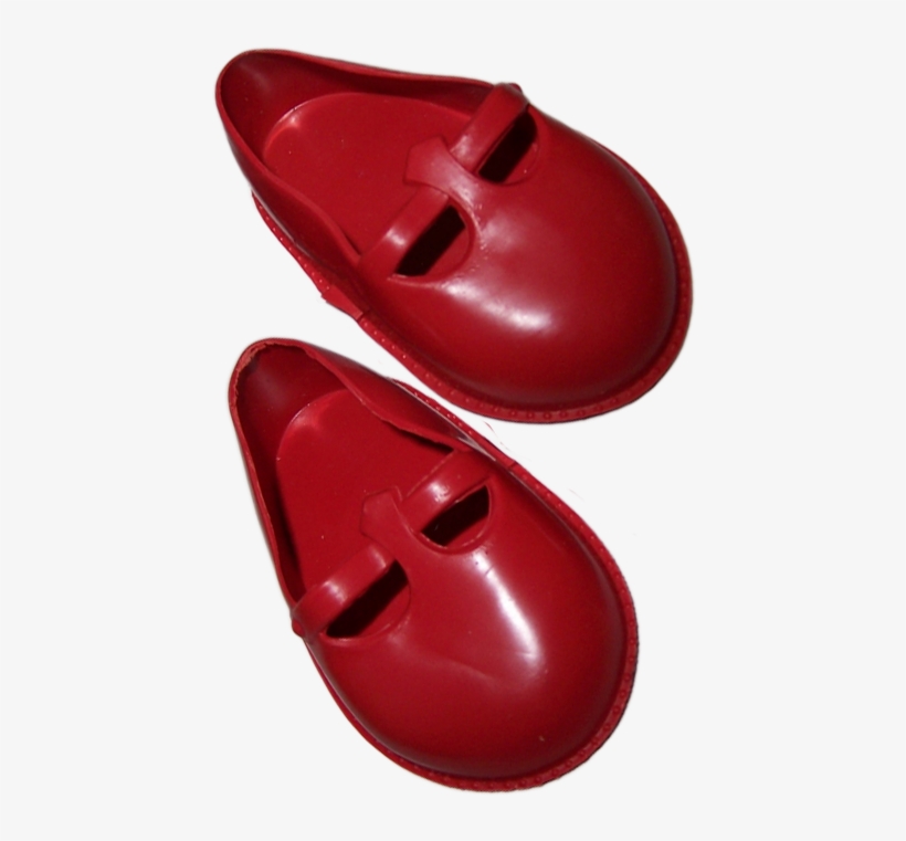 New Old Stock 1950's Cinderella Red Debutante Shoes - Sandal, transparent png