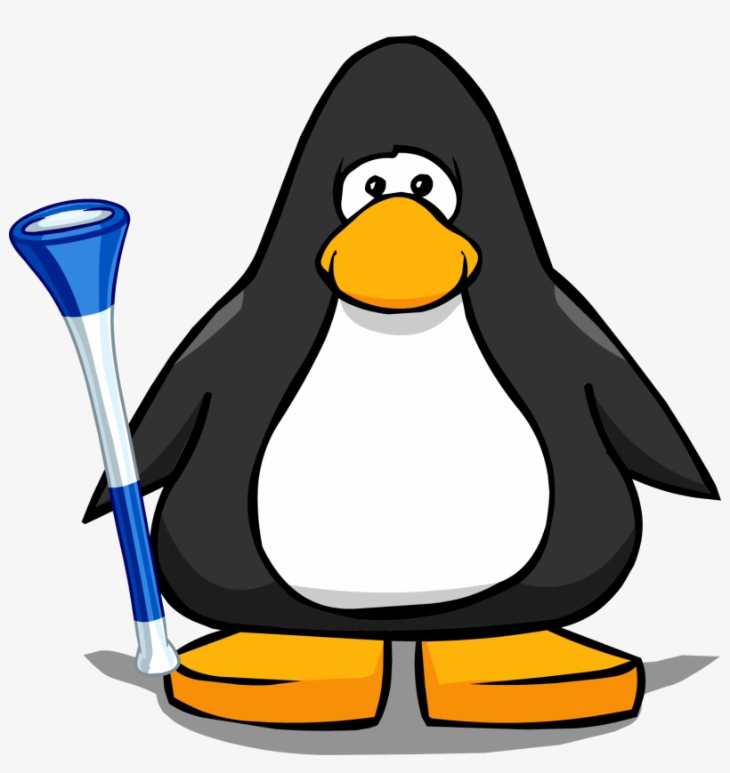 Sharks Vuvuzela Pc - Club Penguin Penguin, transparent png