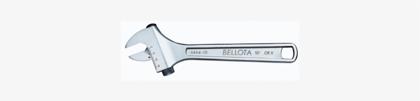 Llave Ajustable Moleta Lateral Reglada 6464-6 Bellota - Llave Ajustable Moleta Lateral, transparent png