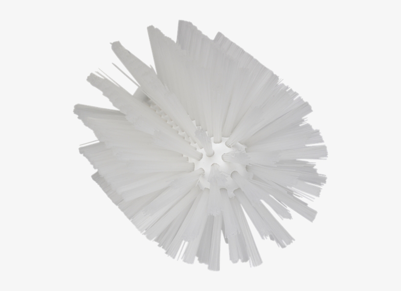 Pipe Cleaning Brush F/handle, Ø103 Mm, Medium, White - Vikan 5380 - 103 - Tube Brush - 4" - White, transparent png