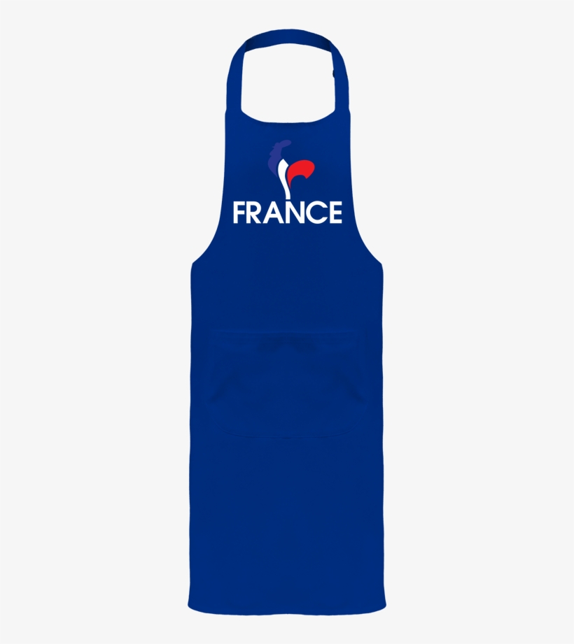 Tablier De Jardinier Ou Sommelier Avec Poche France - Apron, transparent png