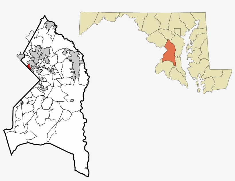 Map Of Capitol Heights Md, transparent png