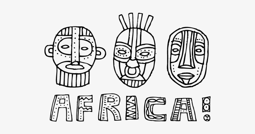 African Coloring Pages Leversetdujour - Desenhos Sobre A Cultura Africana, transparent png