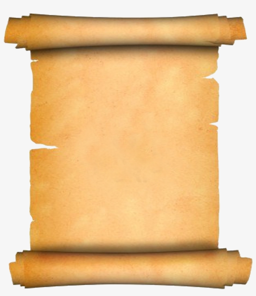 Free Blank Scroll Png - Imagen Pergamino Antiguo, transparent png