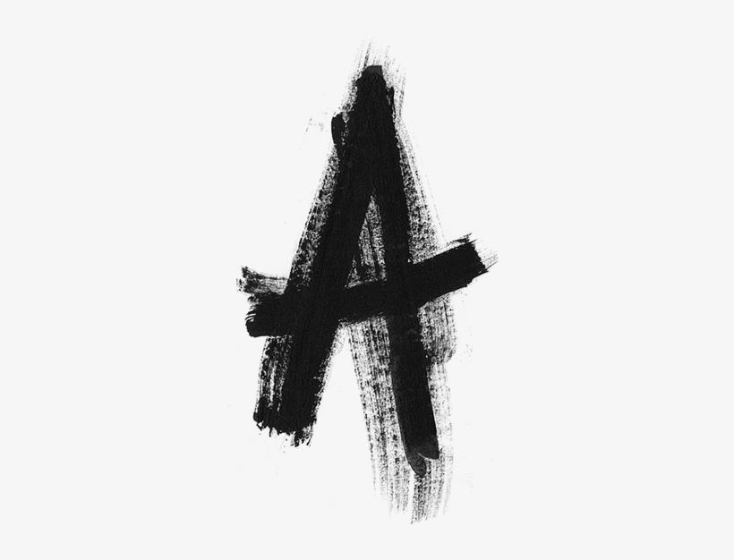 Oil Brush Font Letter A - Letter A With Transparent Background, transparent png