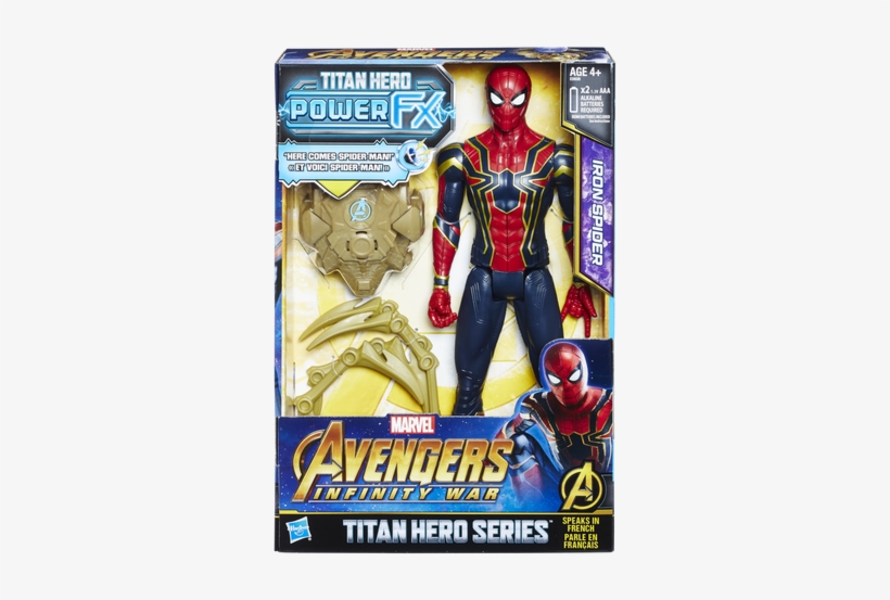 Os Bonecos De 12” Da Linha De 2018 Trazem Uma Super - Iron Spider, transparent png