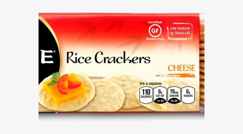 Cheese Rice Crackers - Ka'me Rice Crackers - Original - 3.5 Oz., transparent png