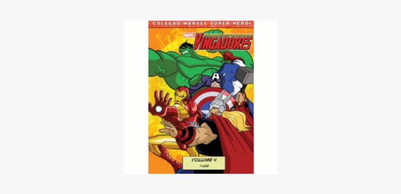 Marvel Avengers: Earth's Mightiest Heroes! Vol. 4 (dvd), transparent png