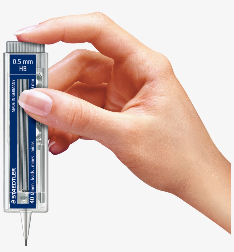 Finest Leads - Staedtler 255 07 Hb 0.7 Mm Mars Micro Carbon Lead, transparent png