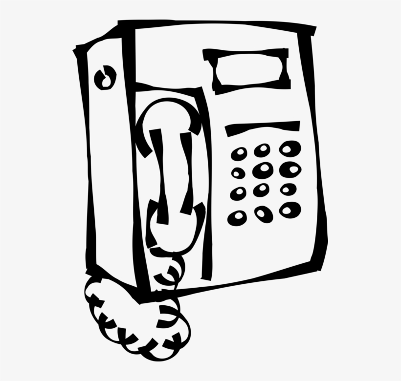 Vector Illustration Of Office Telephone Provides Essential, transparent png