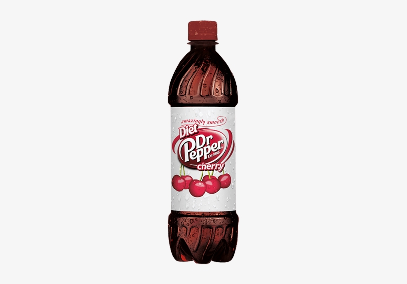 Diet Dr Pepper Cherry - Diet Dr Pepper Bottle Sizes, transparent png