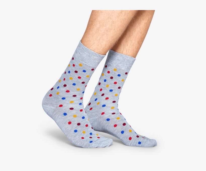 Update Your Sock Drawer With Our Refreshed Dot Sock - Sock, transparent png