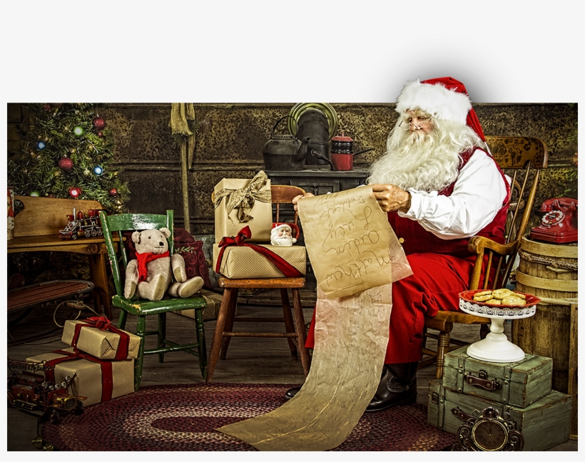 About Our Santa - Santa Claus, transparent png