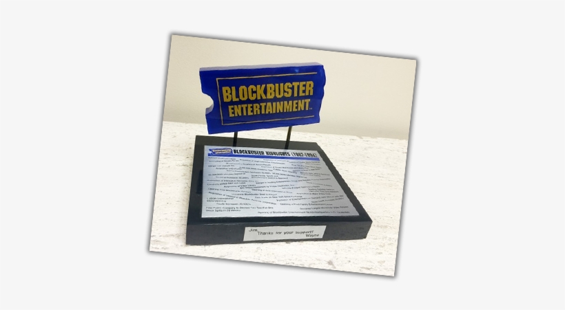 Blockbuster Icon Award1 - Blockbuster, transparent png