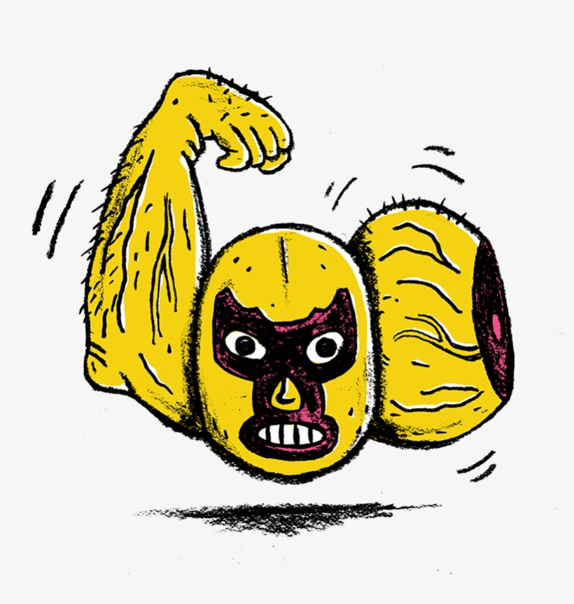 El Luchador, transparent png