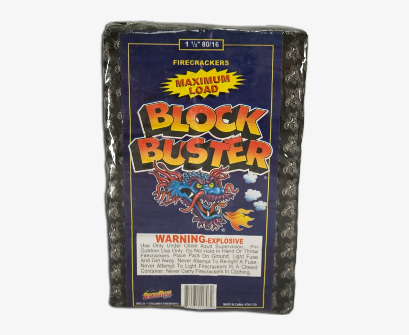Blockbuster Firecracker, transparent png