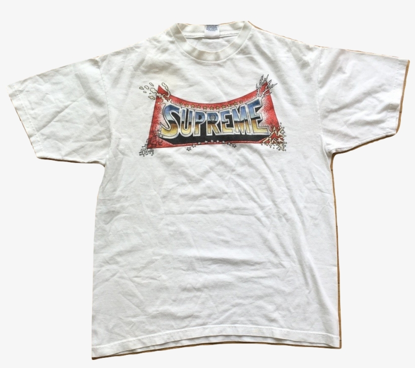 Supreme X Pedro Bell Blockbuster Tee - Active Shirt, transparent png