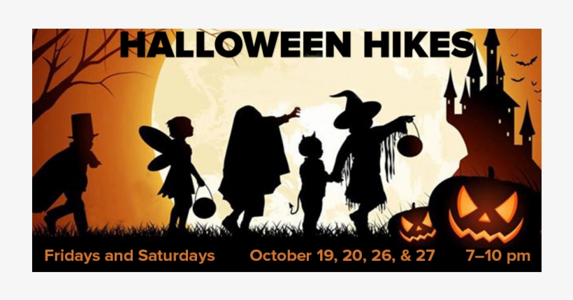 Halloween Hikes 2018 R - Happy Halloween Cartoon Poster 32x24, transparent png
