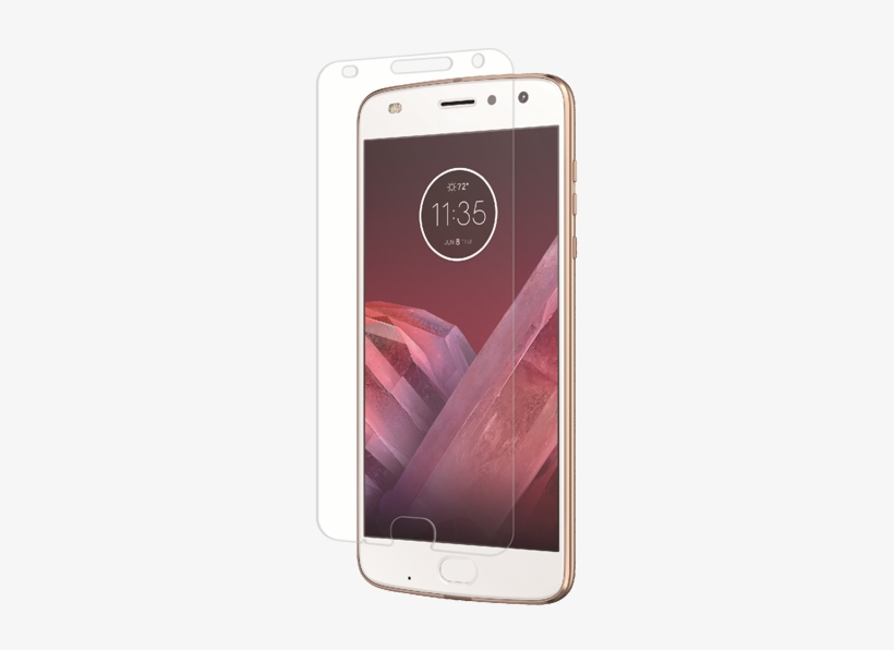Tempered Glass For Moto Z2 Play - Motorola Moto Z2 Play Fine Gold Mobile Phone, transparent png