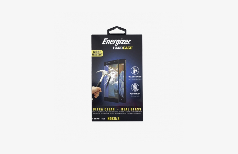 Energizer Tempered Glass / Nokia - Energizer Tempered Glass For Iphone 6/6s, transparent png