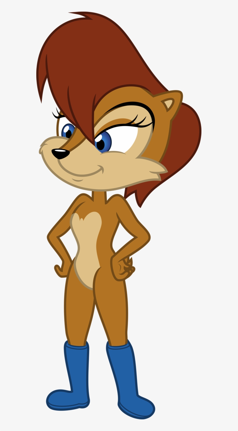 Sally Acorn By Jeatz-axl - Sally Acorn Cartoon, transparent png