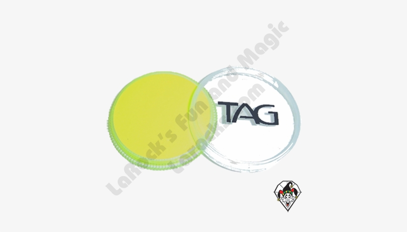 Tag Body Art Tag Face Paints - Neon Yellow (32 Gm), transparent png
