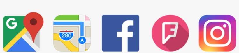 Oneplace Howto Logos 1 - Social Icons, transparent png