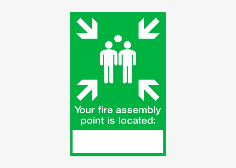 Assembly Point A Sign, transparent png