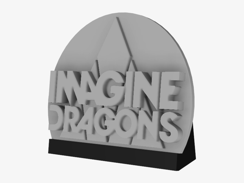 Imagine Dragons Logo & Evolve - Imagine Dragons, transparent png