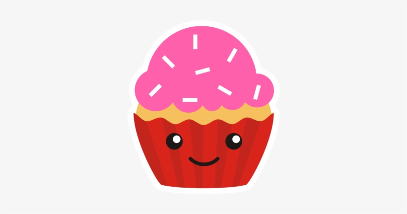 Kawaii Cupcake - Kawaii Cupcake Flip-flop Sandalen, transparent png
