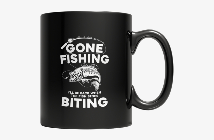 I'll Be Back When The Fish Stops Biting" Coffee Mugs - Turn Coffee Into Code, transparent png