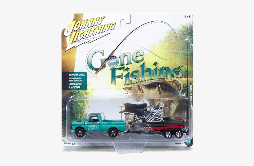 Gone Fishing Johnny Lightning, transparent png