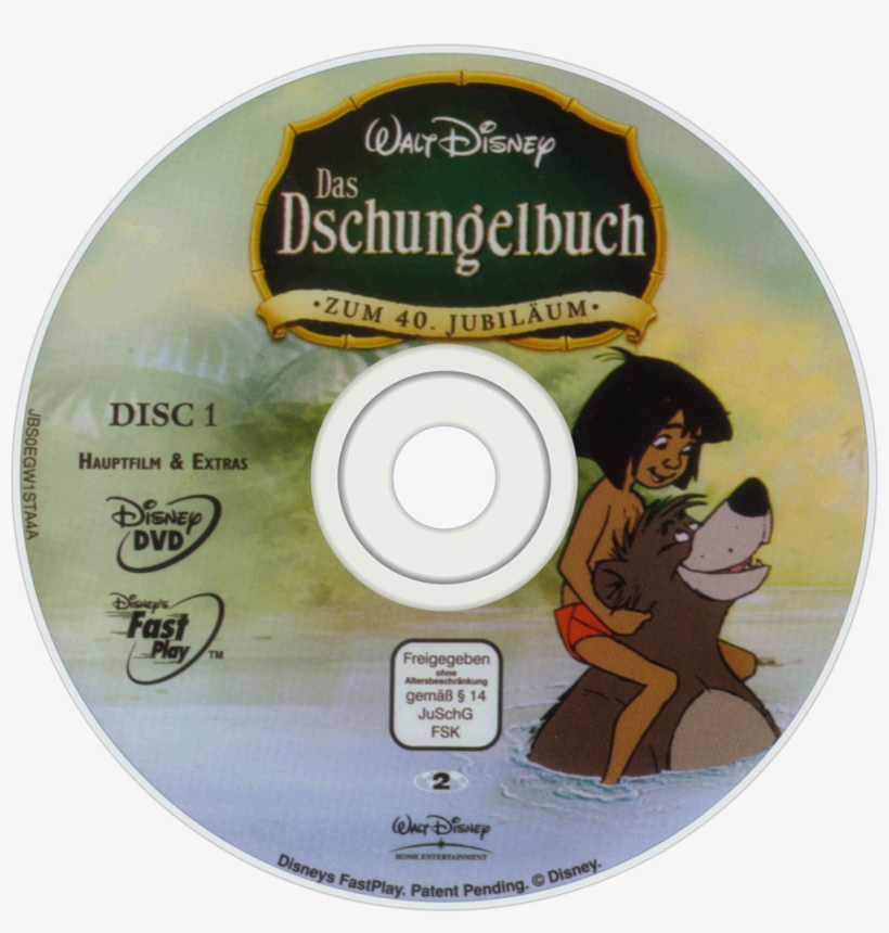 The Jungle Book Dvd Download - Jungle Book Dvd Cover Png, transparent png