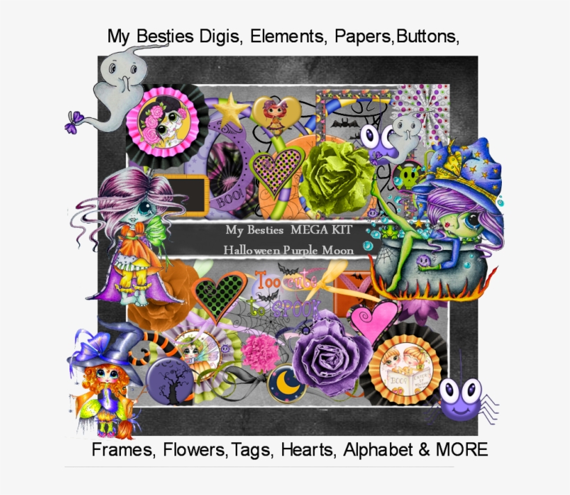 00 $24 Out Of Stock Not Available - My-besties Spookylicious Coloring Book, transparent png