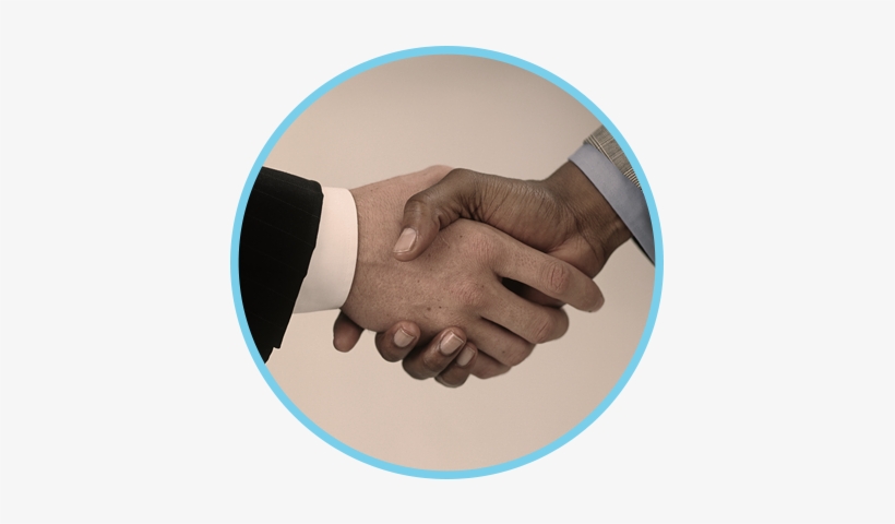 Circle-accreditation - Handshake, transparent png