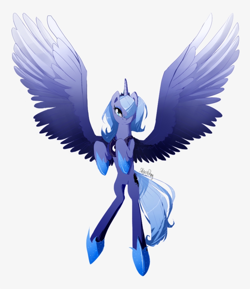 Purple Moon By Skyeypony On Deviantart - My Little Pony: Friendship Is Magic, transparent png