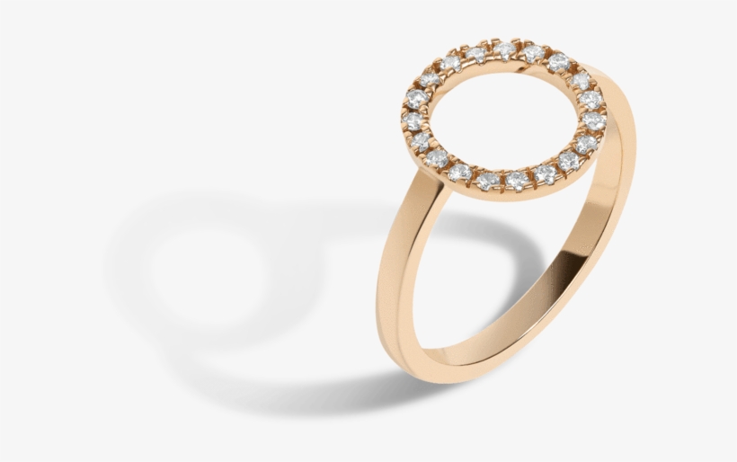 Diamond Circle Ring, transparent png