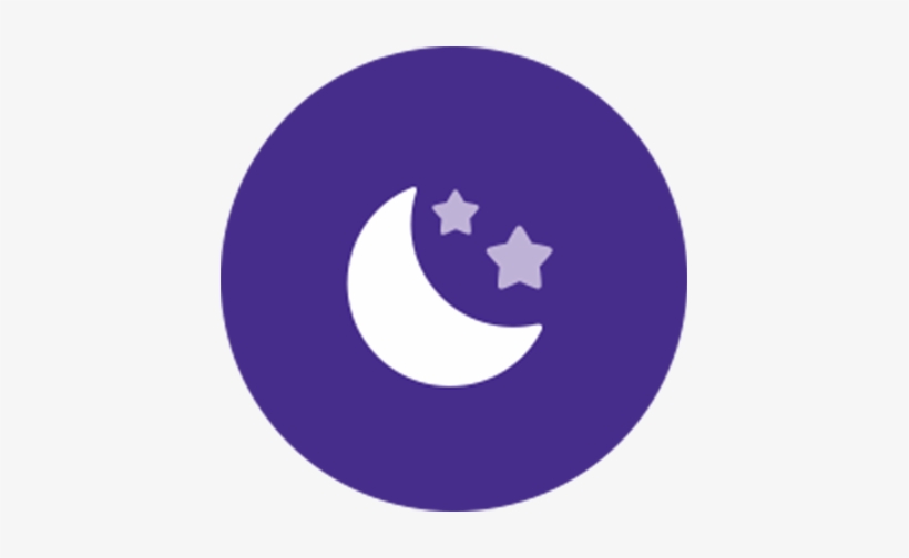 Quiet Time Moon Icon - Bedtime, transparent png