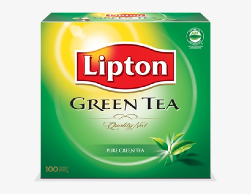Green Tea Bags - Lipton Green Tea, transparent png