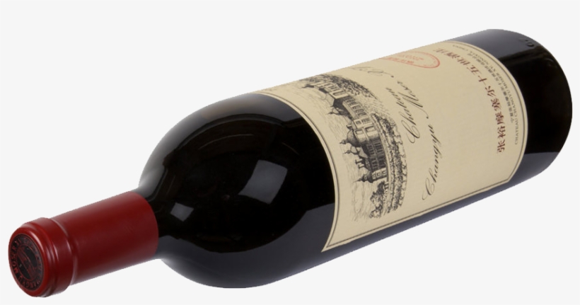 Grand Vin - Wine Bottle, transparent png