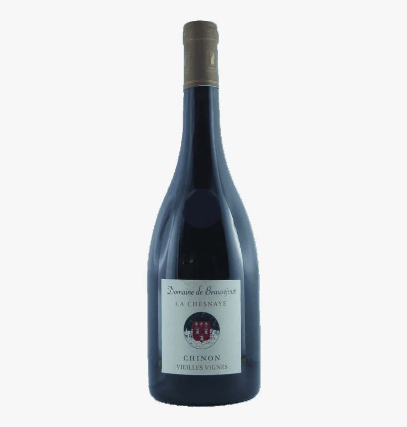 Vin De Chinon La Chesnaye - Glass Bottle, transparent png