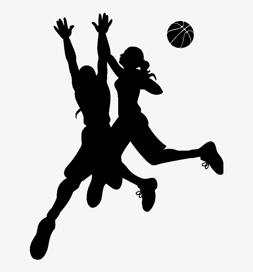 Free Girl Basketball Player Silhouette Png Streetball 800x800 PNG