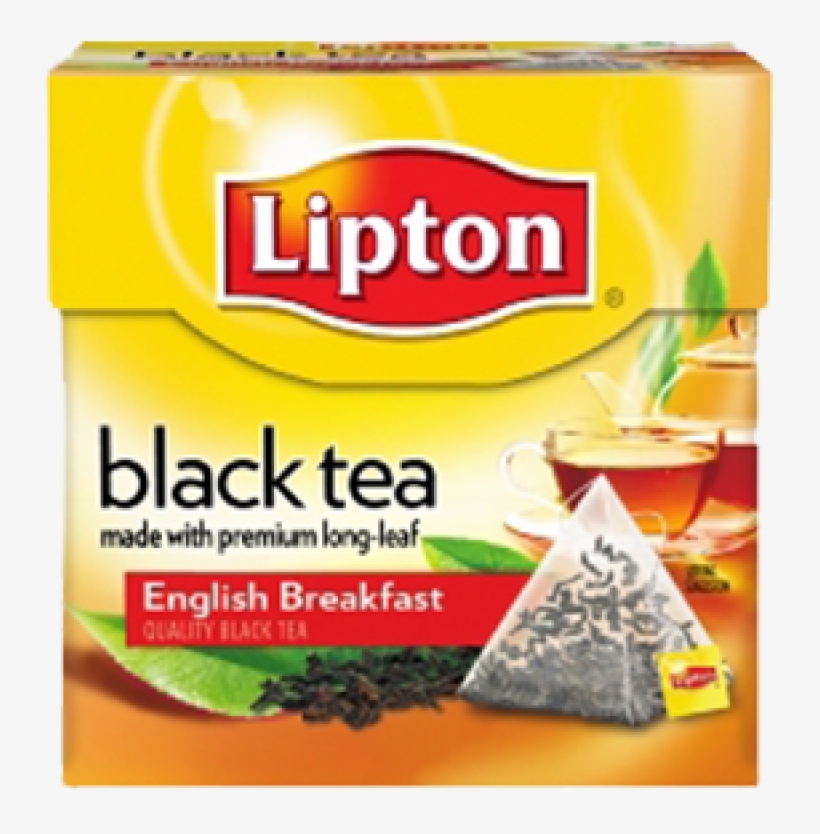 Lipton Tea English Breakfast 28 Ct - Lipton New Tea Bag, transparent png