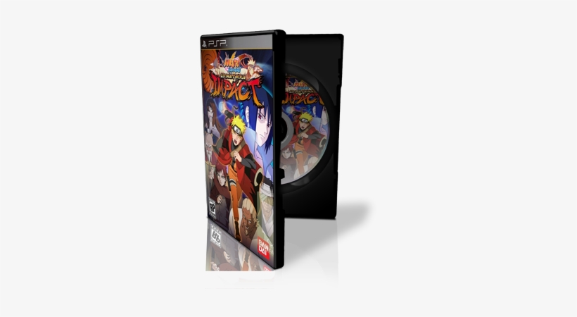 Naruto On Naruto Shippuden Ultimate Ninja Impact Psp - Bandai Naruto Shippuden - Ultimate Ninja Impact, transparent png